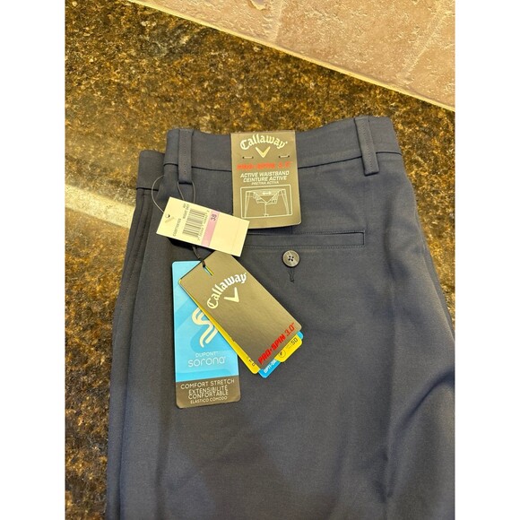 Callaway Pro-Spin 3.0 Golf Shorts Night Sky Size 38 NWT - Picture 5 of 5